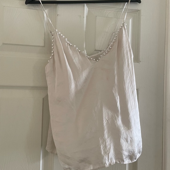 Cami NYC Pearled tank top size small - Picture 3 of 3